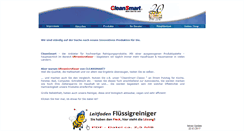 Desktop Screenshot of cleansmart.de